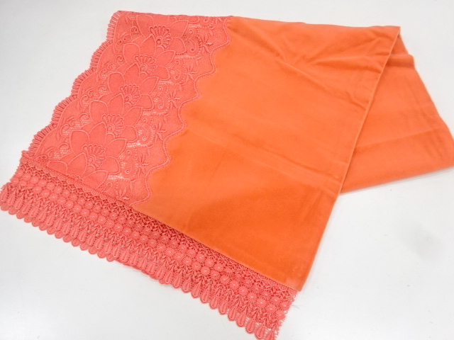 リサイクル　ビロードレースショール